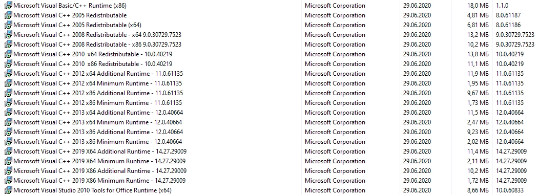 Как пользоваться Microsoft Visual C++ Runtimes AIO v0.42.0 Repack by @burfadel, @ricktendo64
