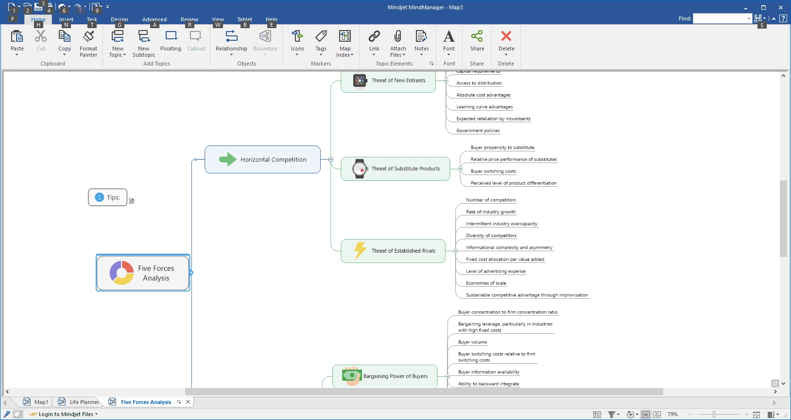 Как пользоваться MindManager 17.0.290