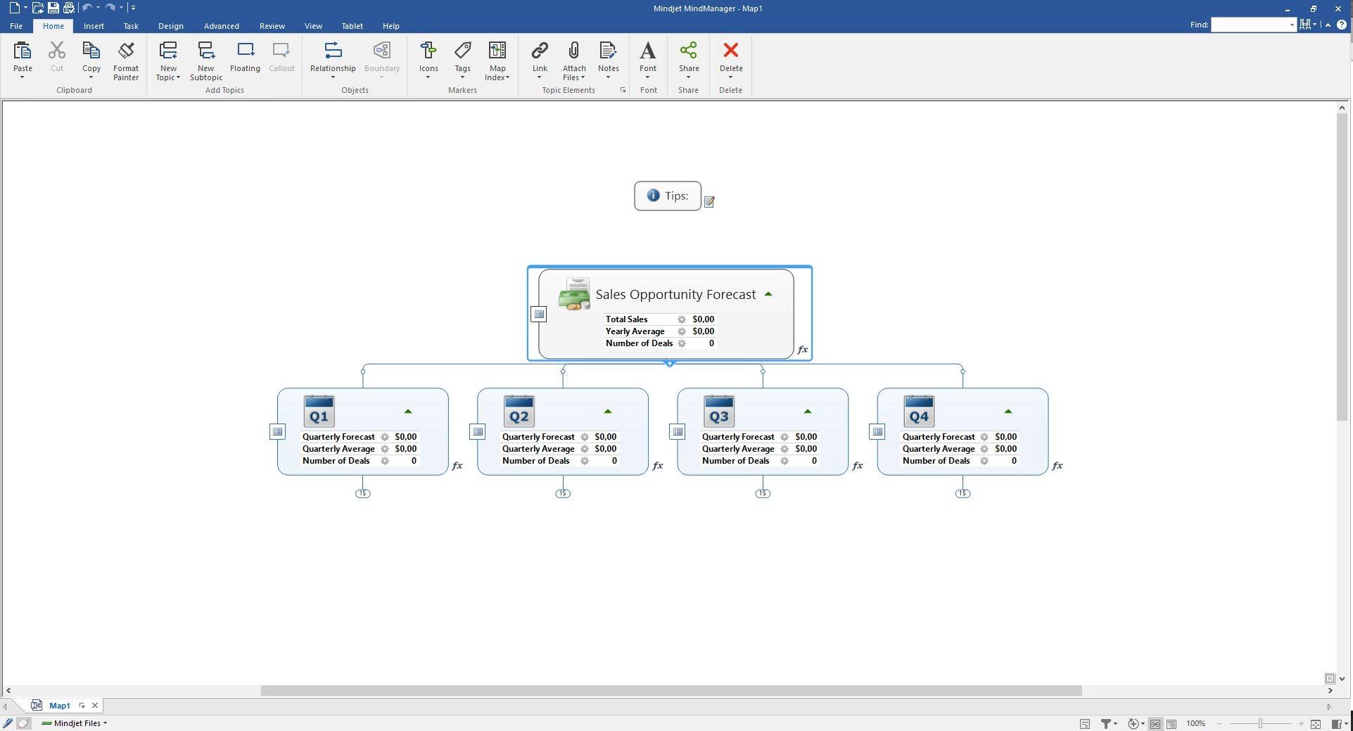 Как пользоваться Mindjet MindManager 16.0.159
