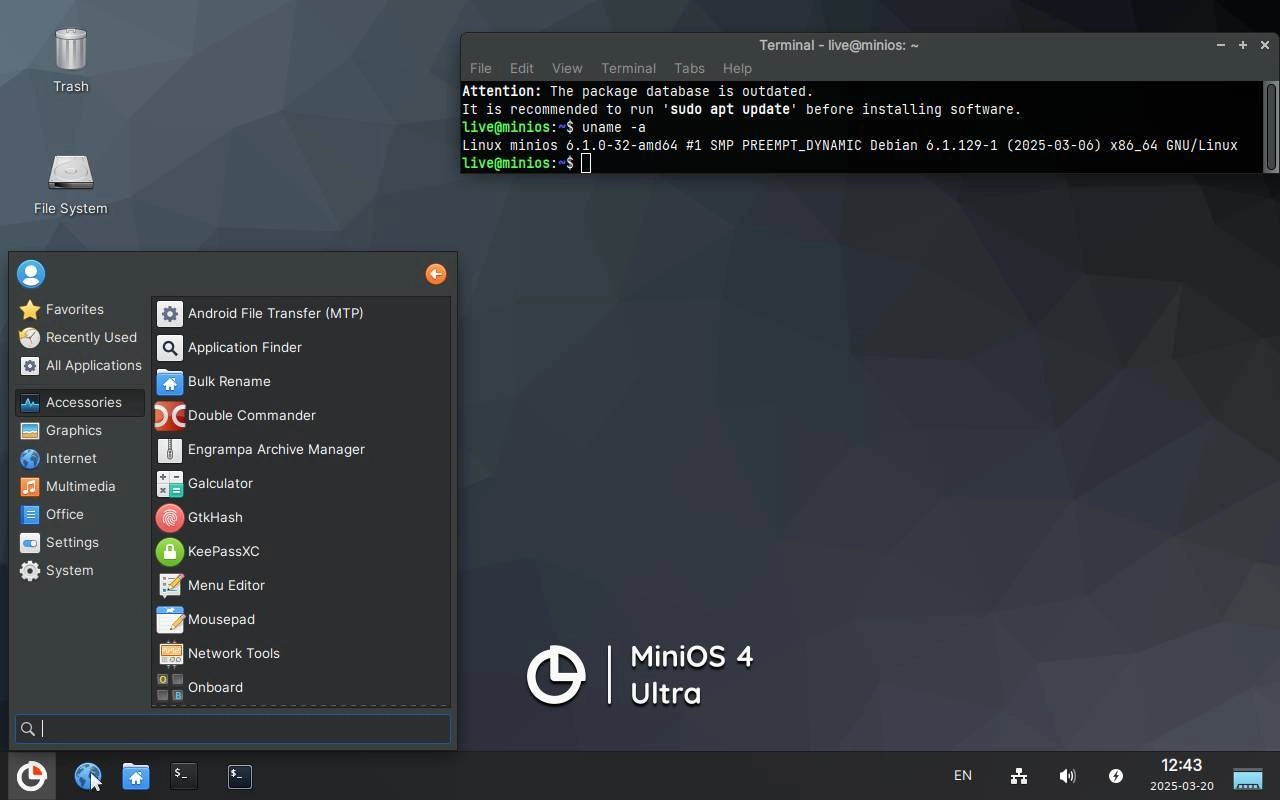 Как пользоваться MiniOS v4.1.2 4xDVD