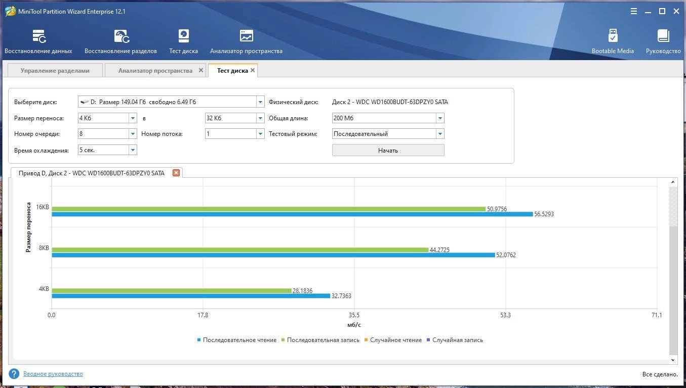 Как пользоваться MiniTool Partition Wizard Enterprise 12.3.0 RePack by KpoJIuK