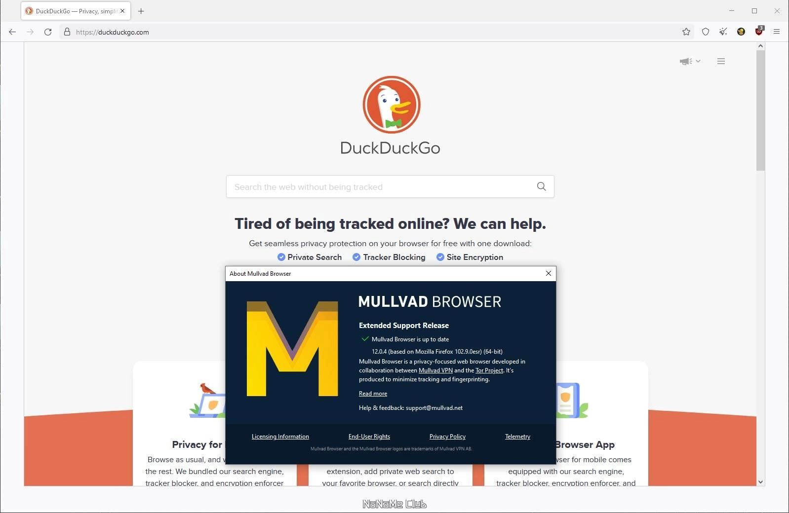 Как пользоваться Mullvad Browser 13.5.3
