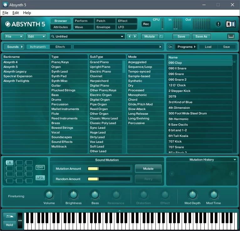 Как пользоваться Native Instruments - Absynth 5 5.3.4 STANDALONE, VSTi, AAX