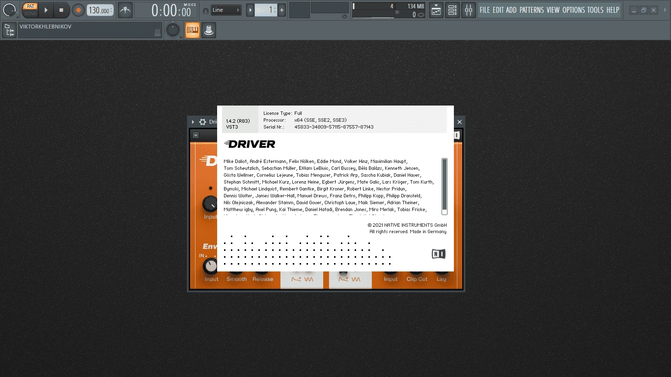 Как пользоваться Native Instruments - Driver 1.4.2 VST, VST3, AAX