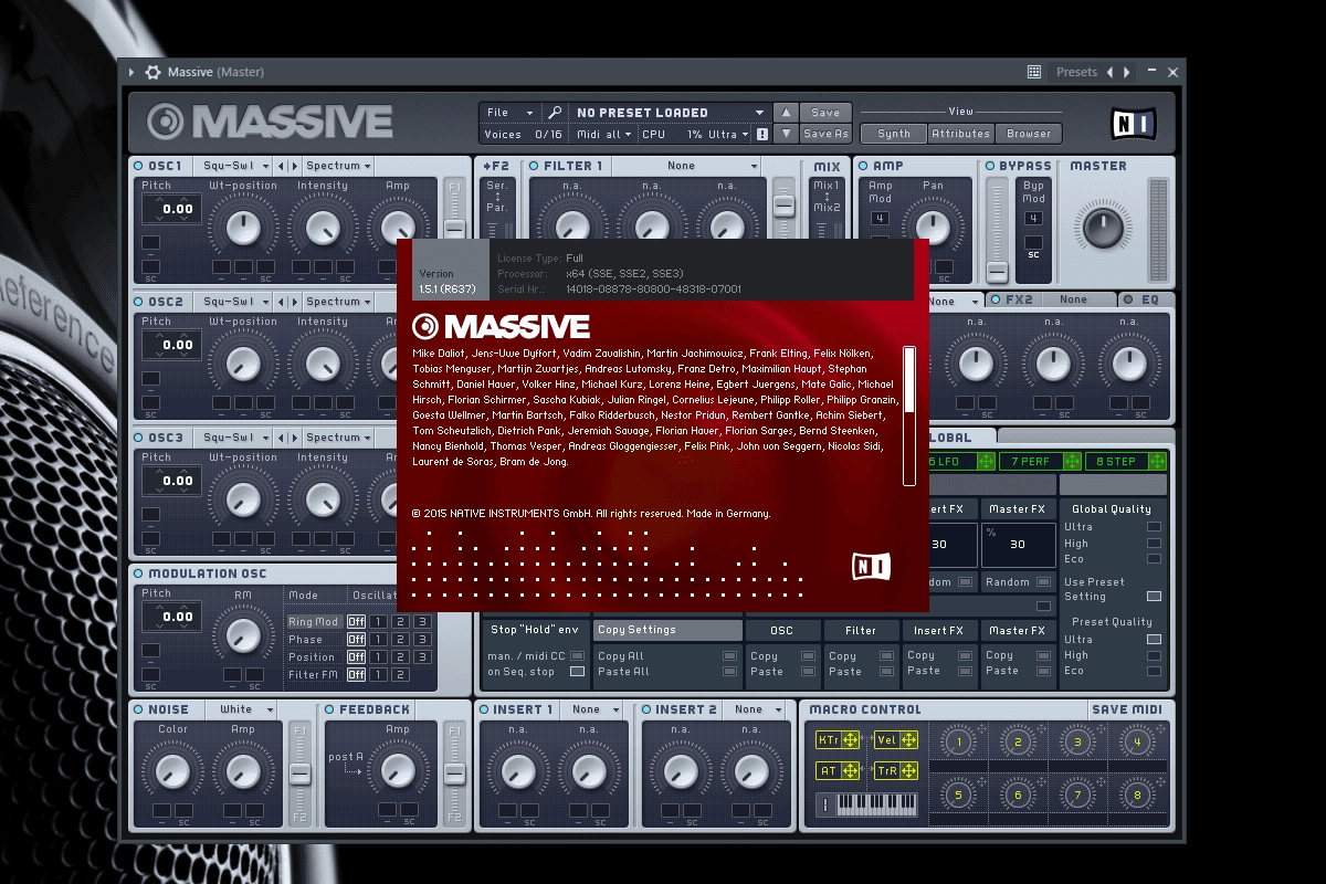 Как пользоваться Native Instruments - Massive 1.5.5 STANDALONE, VSTi, AAX RePack by VR