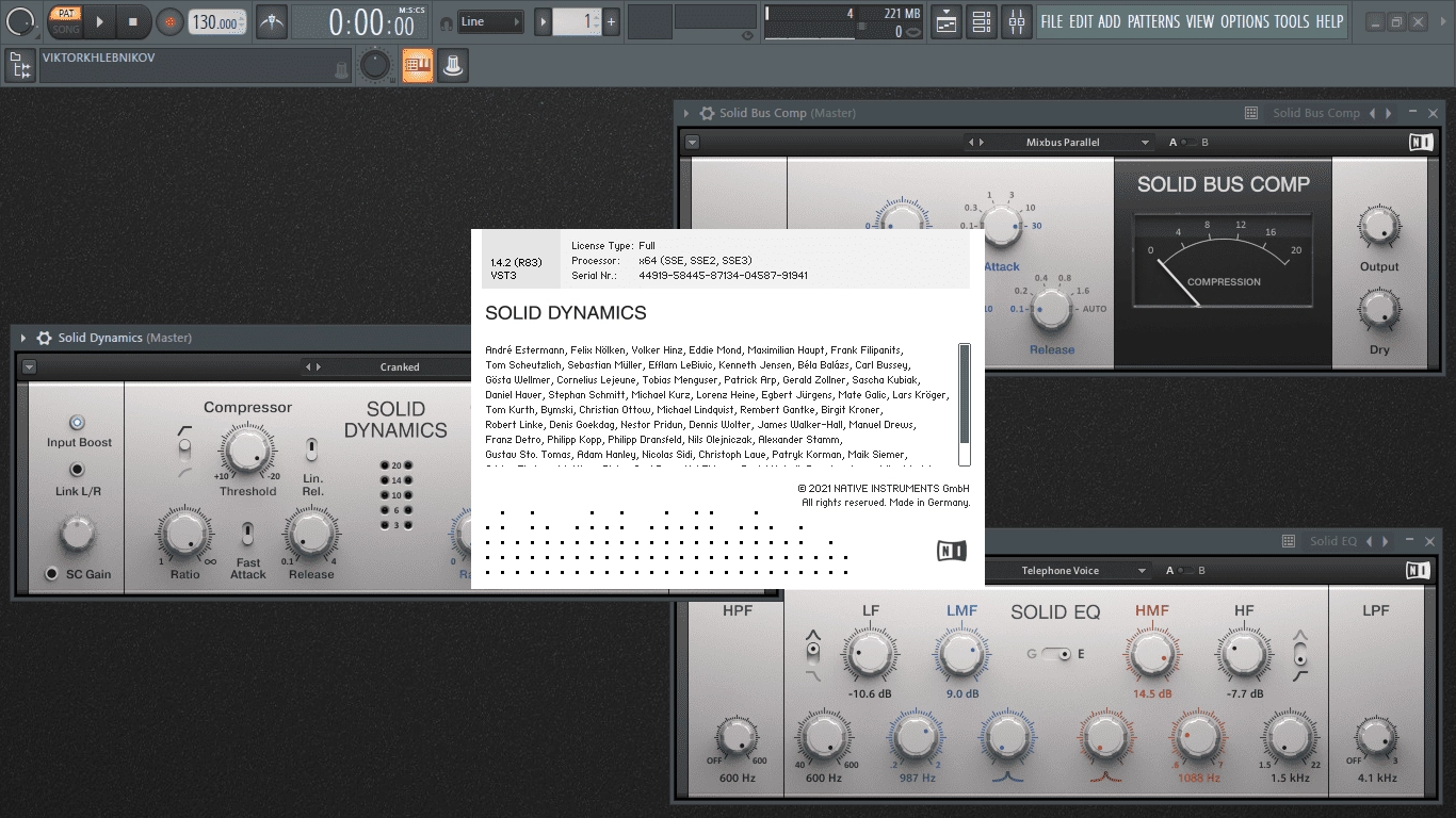 Как пользоваться Native Instruments - Solid Mix Series 1.4.2 VST, VST3, AAX