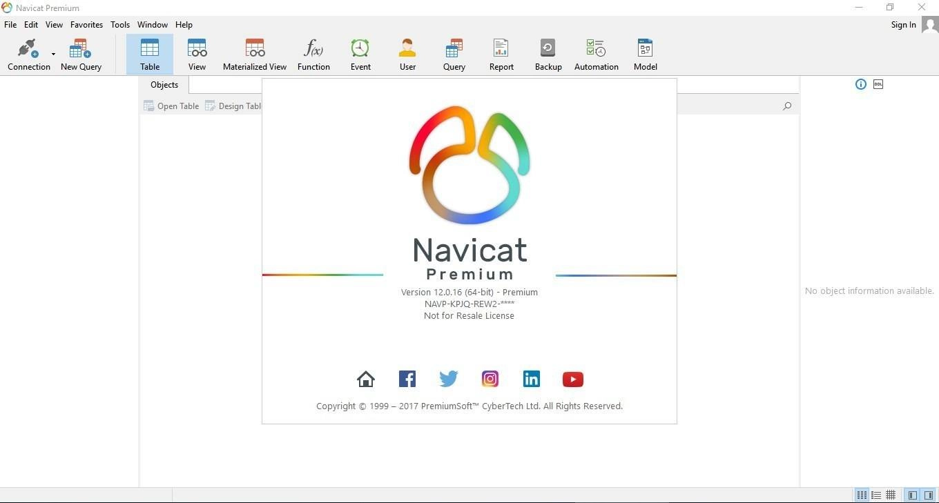 Как пользоваться Navicat Premium 12.1.16.0