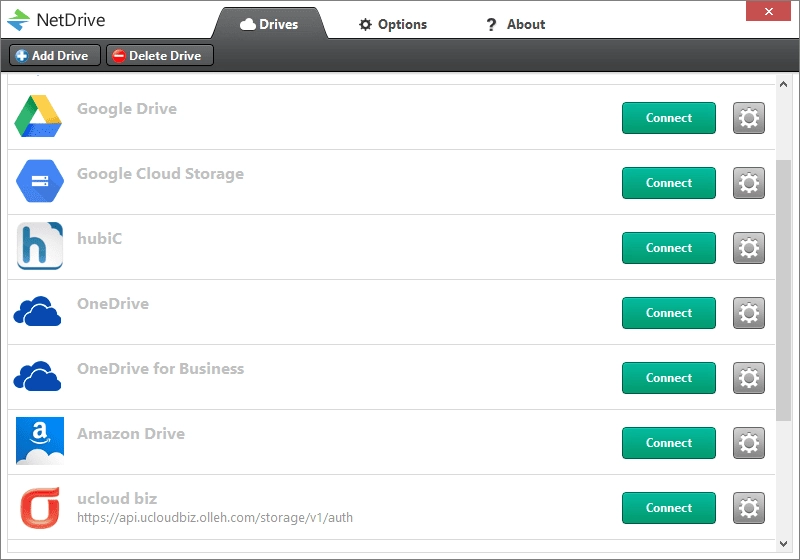 Как пользоваться NetDrive 2.6.13 Build 938