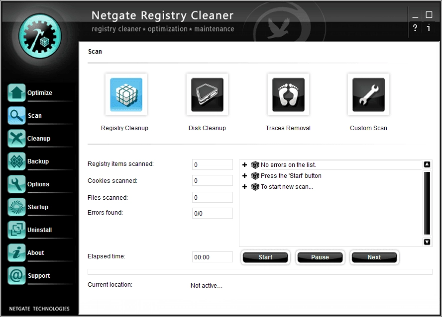 Как пользоваться Netgate Registry Cleaner 17.0.210