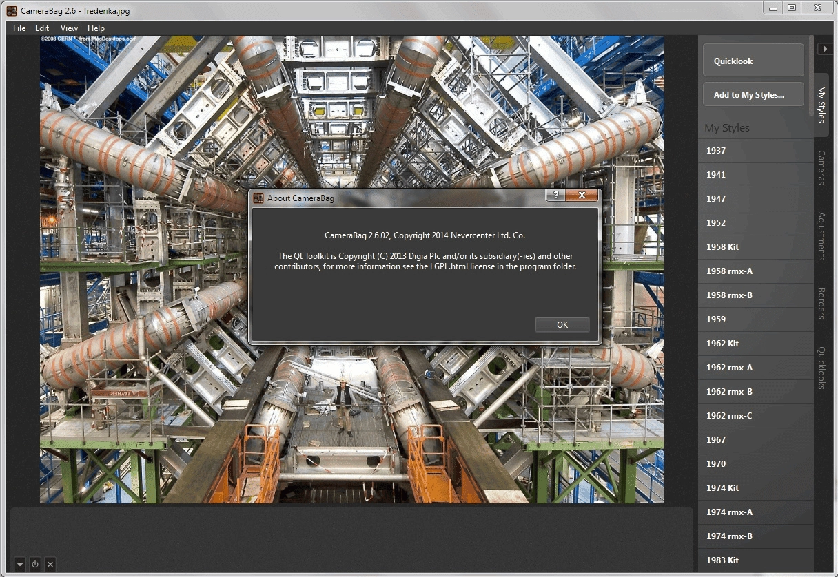 Как пользоваться Nevercenter CameraBag Desktop 2.6.02