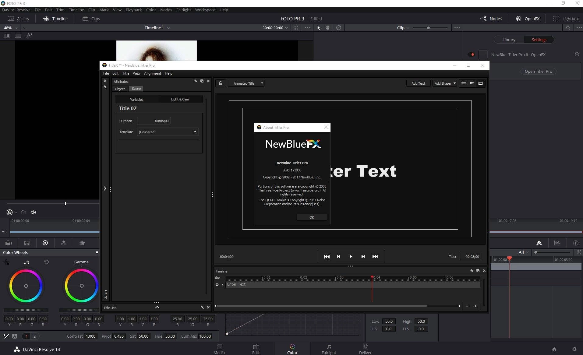 Как пользоваться Newblue Titler Pro Ultimate CE 6.0 build 171030 RePack by Team V.R