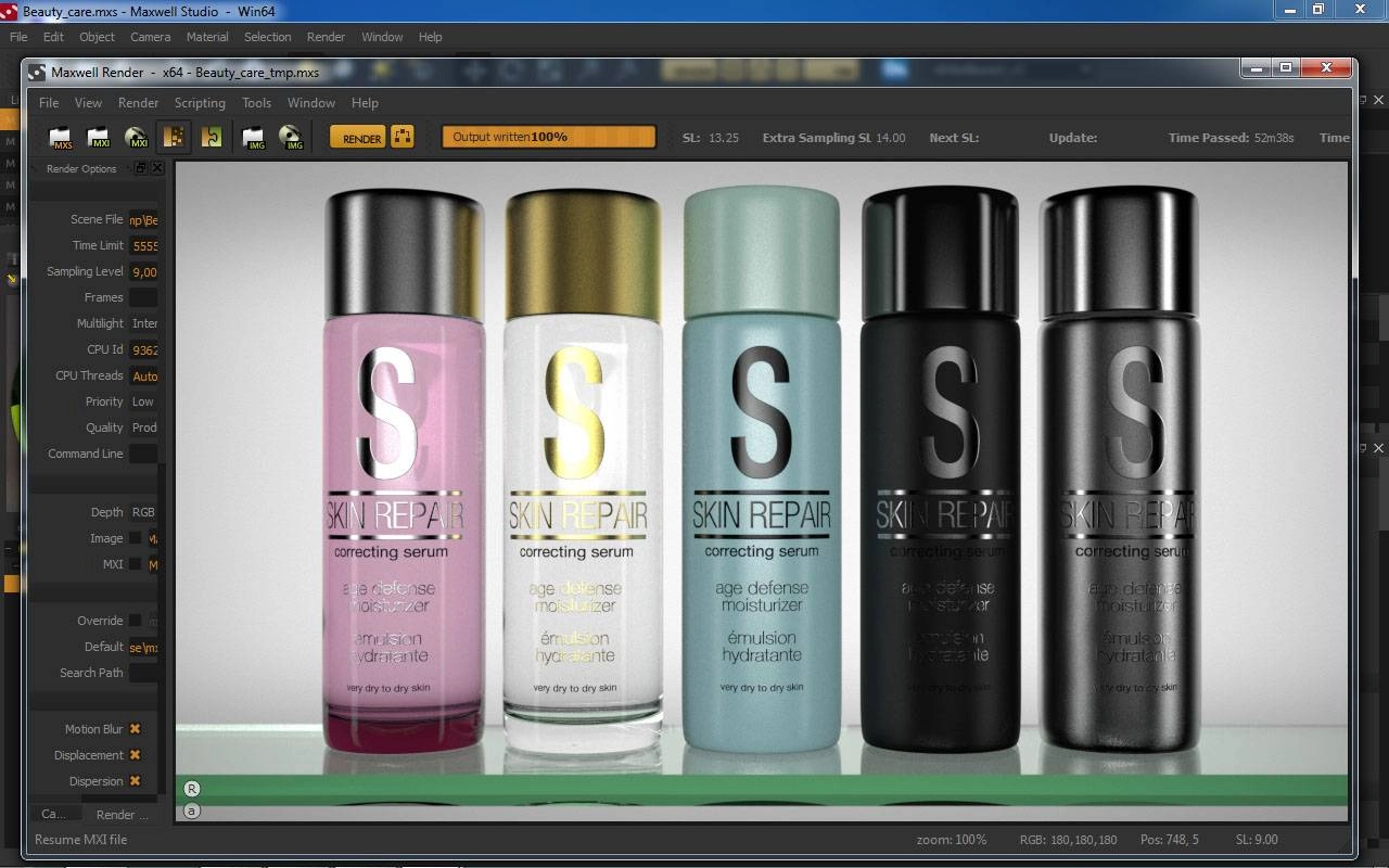 Как пользоваться Next Limit Maxwell Render 3.2.1.3 + Plugins
