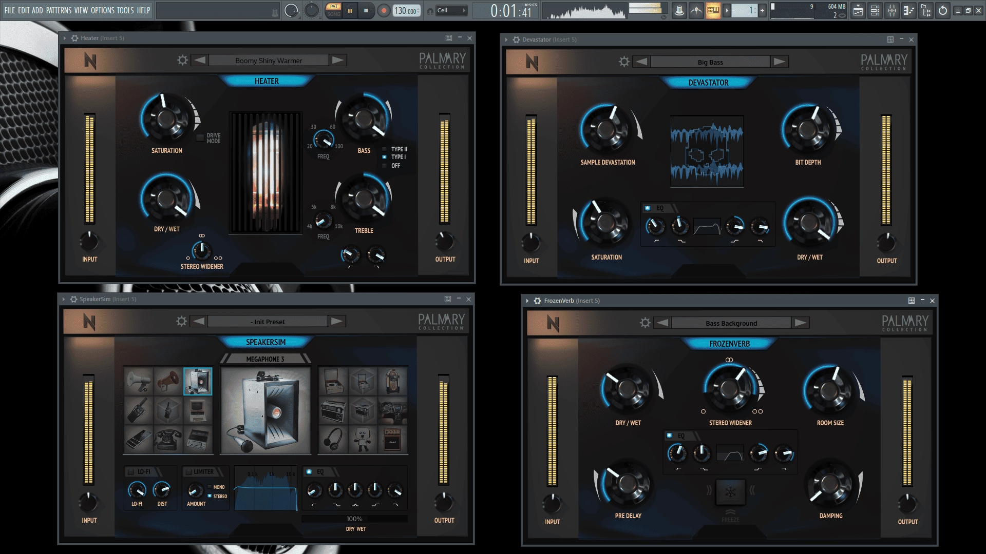 Как пользоваться NoiseAsh Palmary Collection 1.3.9 VST, VST3, AAX