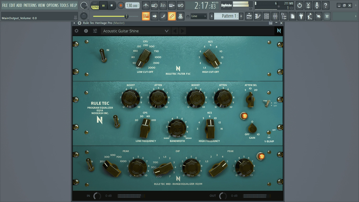 Как пользоваться NoiseAsh Rule Tec All Collection 1.8.2 VST3, AAX