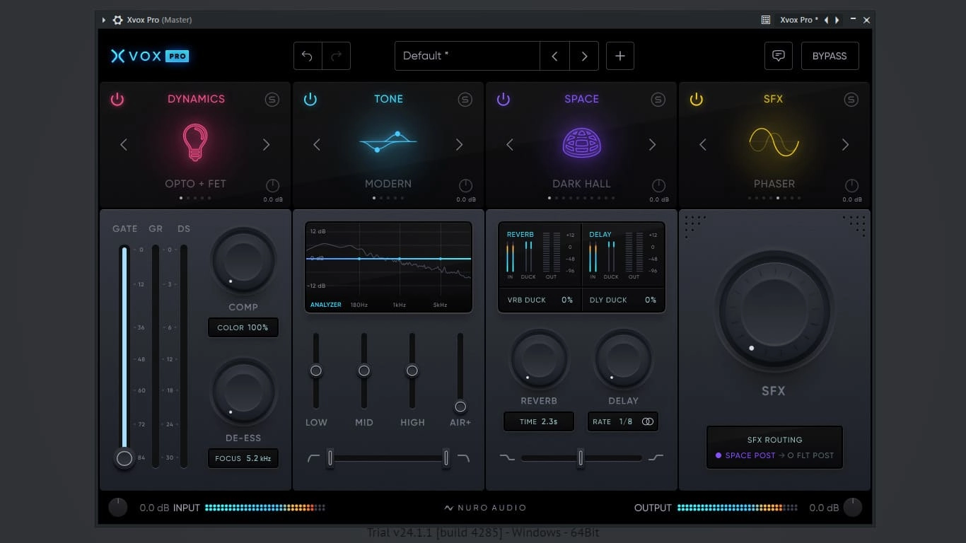 Как пользоваться Nuro Audio - Pro Vocal Production Bundle 08.2024 VST 3, AAX RePack by Zom