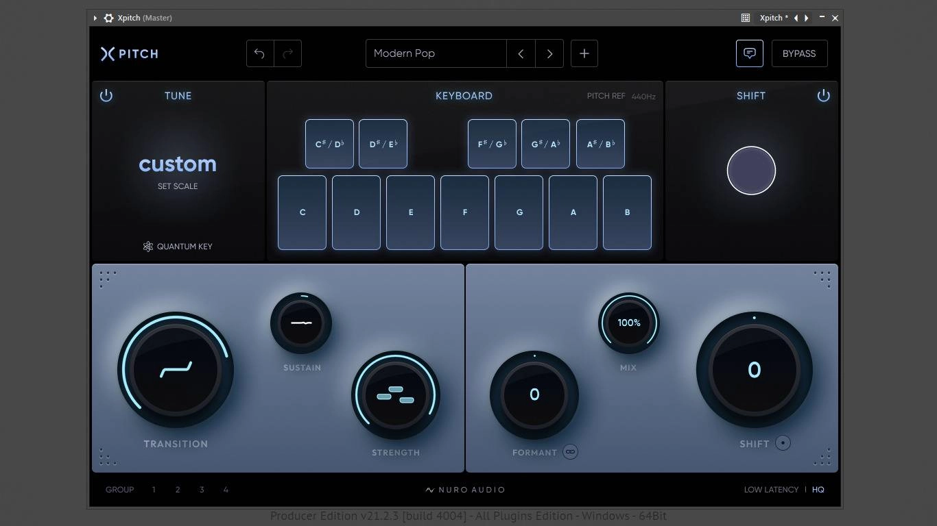 Как пользоваться Nuro Audio - Xpitch 1.0.2 VST 3, AAX RePack by TCD