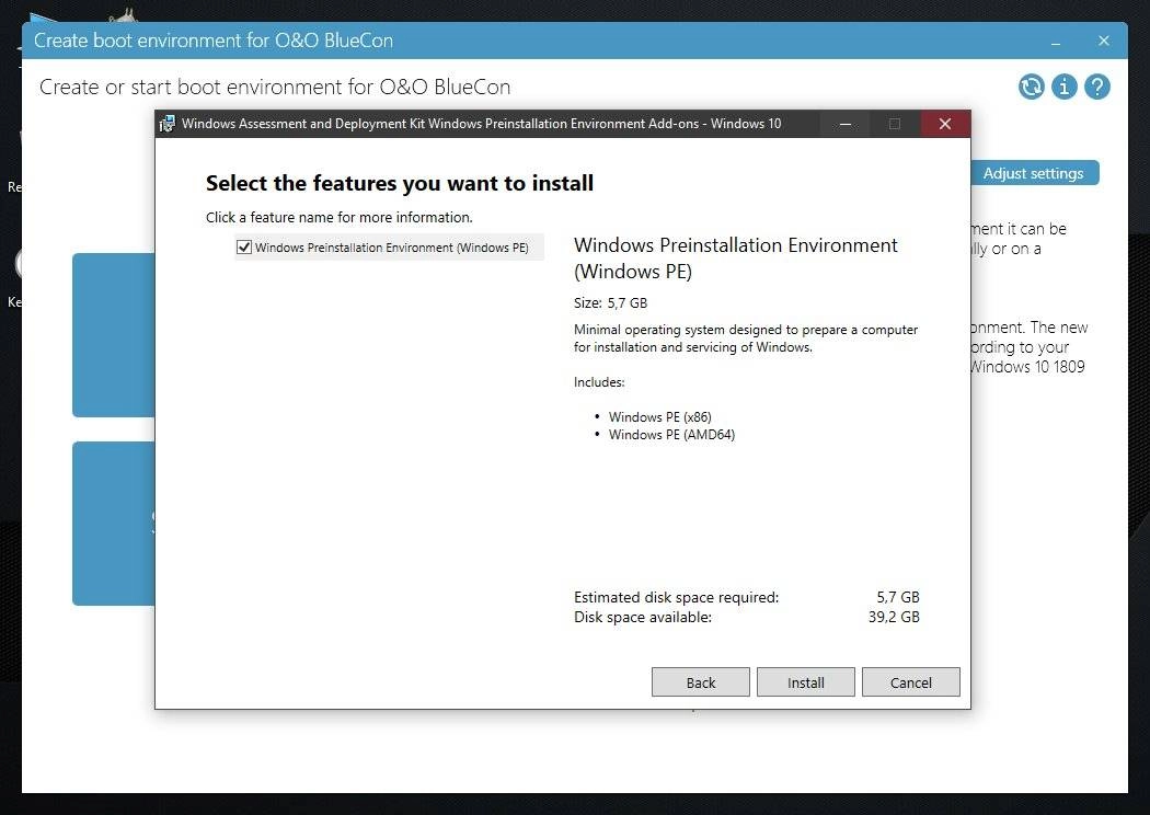 Как пользоваться O&O BlueCon 18 Admin Edition/Tech Edition Build 8088
