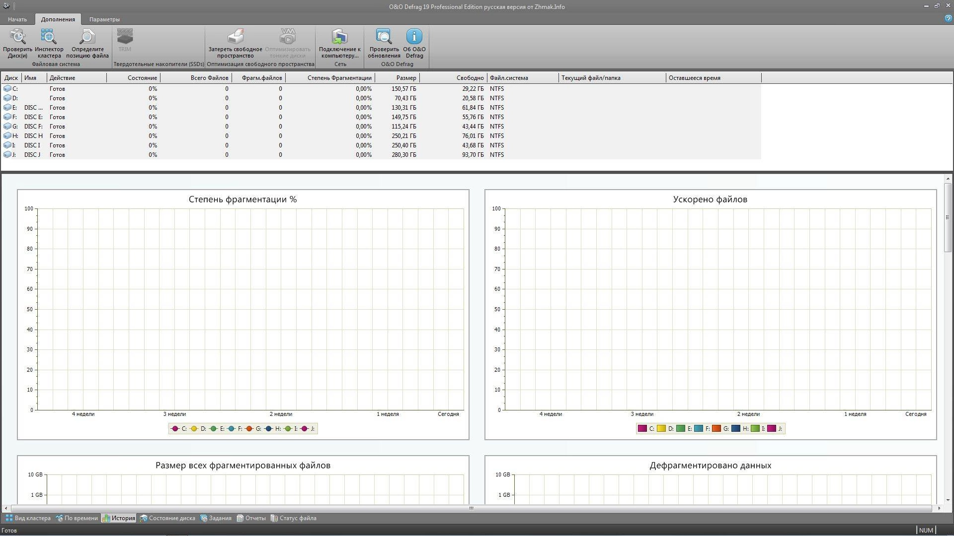 Как пользоваться O&O Defrag Professional 19.0 Build 87