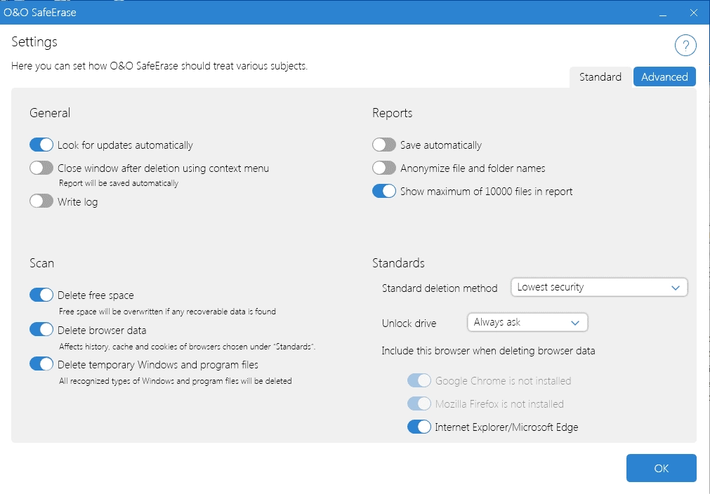 Как пользоваться O&O SafeErase Professional 15.4 Build 66 RePack by elchupacabra