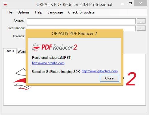 Как пользоваться ORPALIS PDF Reducer Professional 2.0.4 + Portable