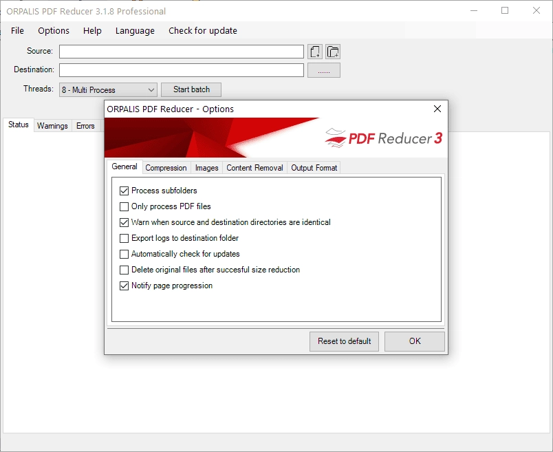 Как пользоваться ORPALIS PDF Reducer Professional 3.1.20 RePack by elchupacabra