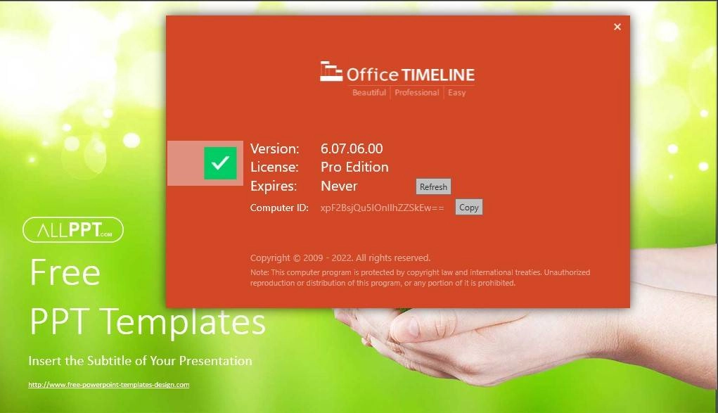 Как пользоваться Office Timeline Pro 6.07.06.00