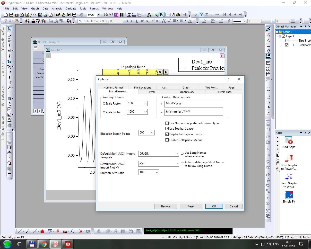 Как пользоваться OriginPro SR1 b9.5.1.195 x86-x64