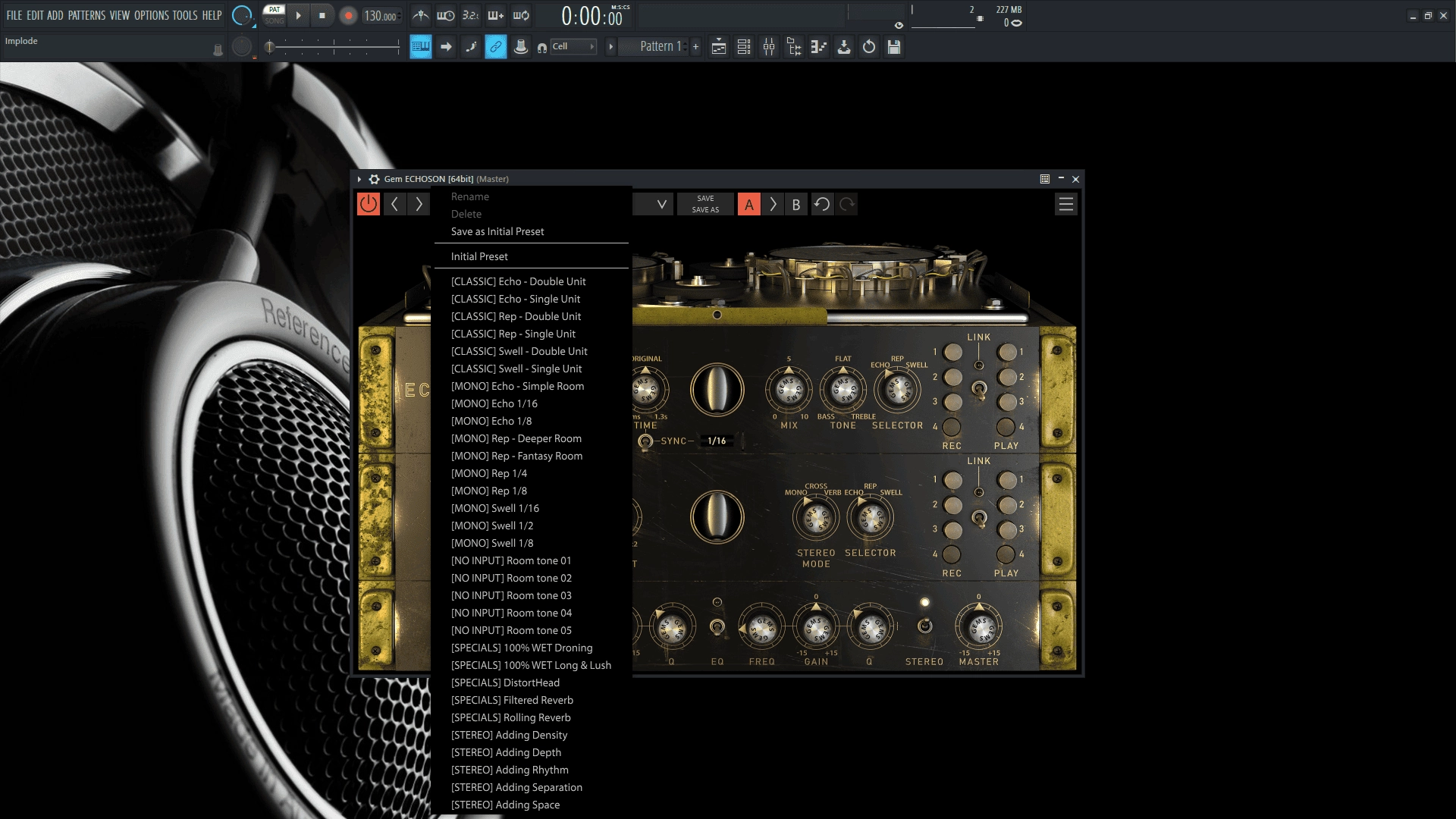 Как пользоваться Overloud - Gem ECHOSON 1.0.2 STANDALONE, VST, VST3, AAX