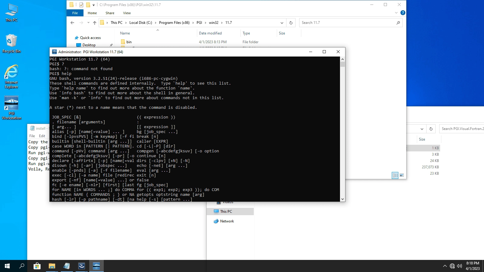 Как пользоваться PGI Visual Fortran + Workstation C/C++ 11.7