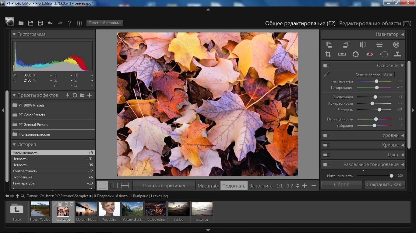 Как пользоваться PT Photo Editor Pro Edition 3.7 RePack by 78Sergey-Dinis124