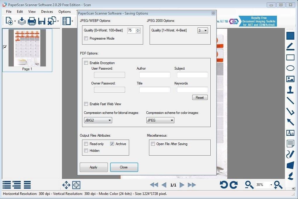 Как пользоваться PaperScan 2.0.29 Free Edition