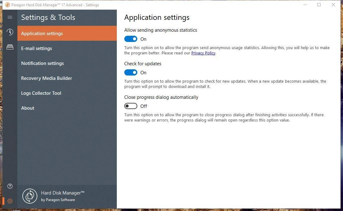 Как пользоваться Paragon Hard Disk Manager Advanced 17.20.9 RePack by elchupacabra