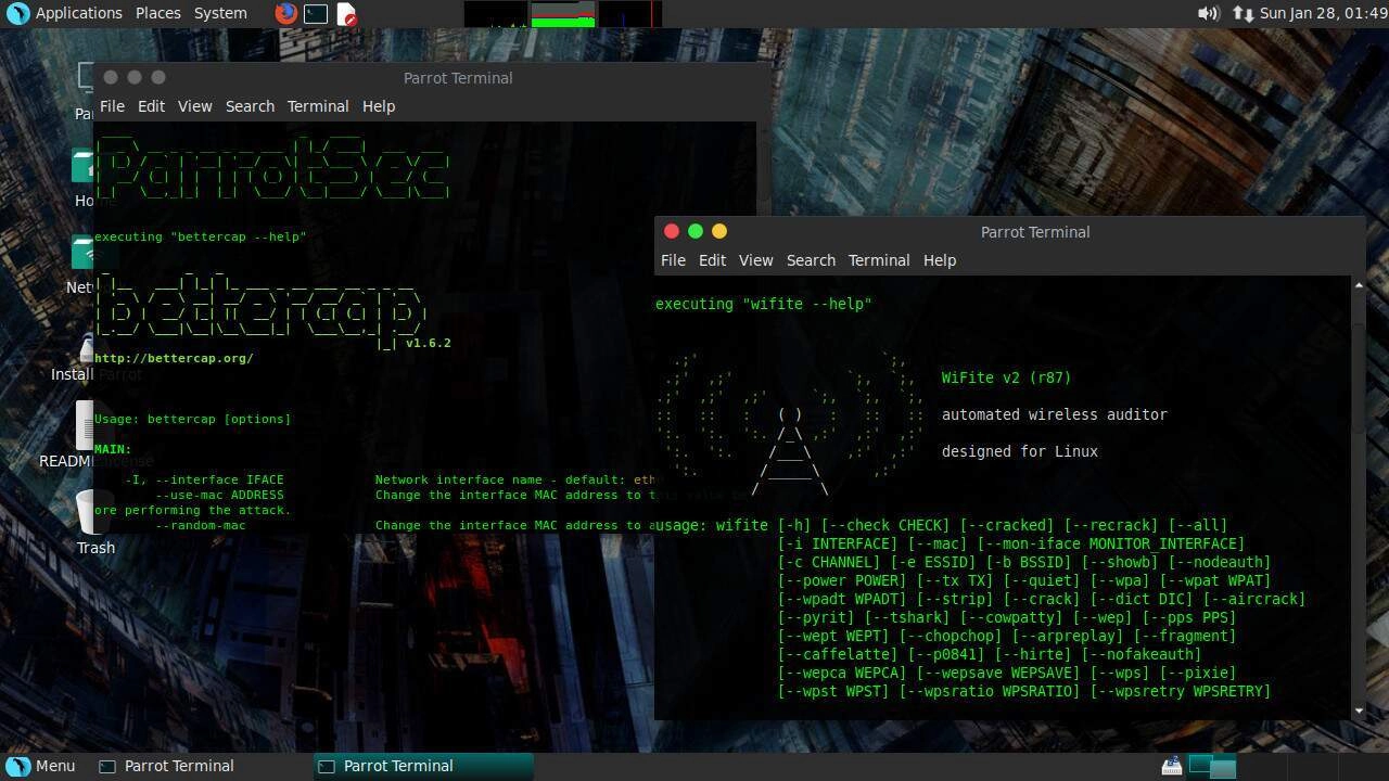 Как пользоваться Parrot Security OS 3.11 2xDVD 3.11 2xDVD