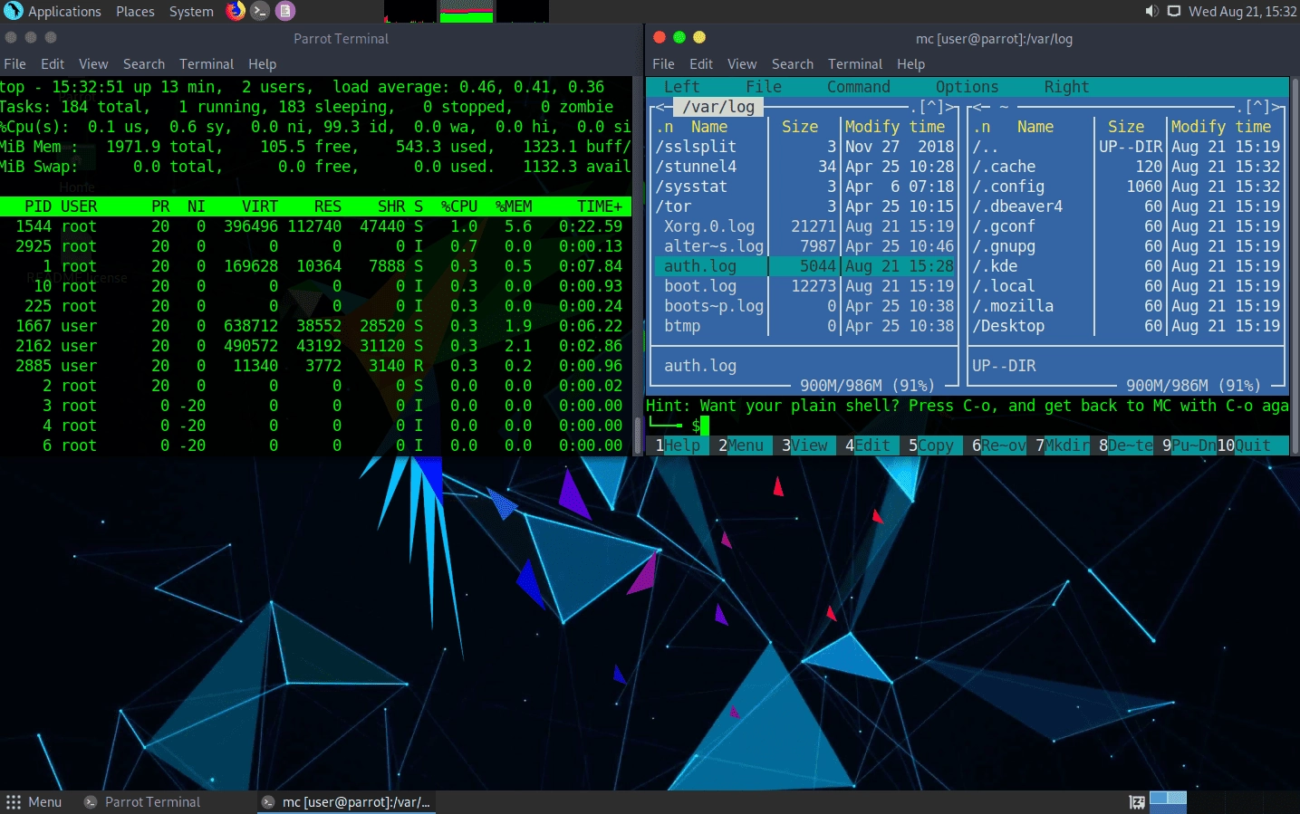 Как пользоваться Parrot Security OS 4.6 4.6 2xDVD