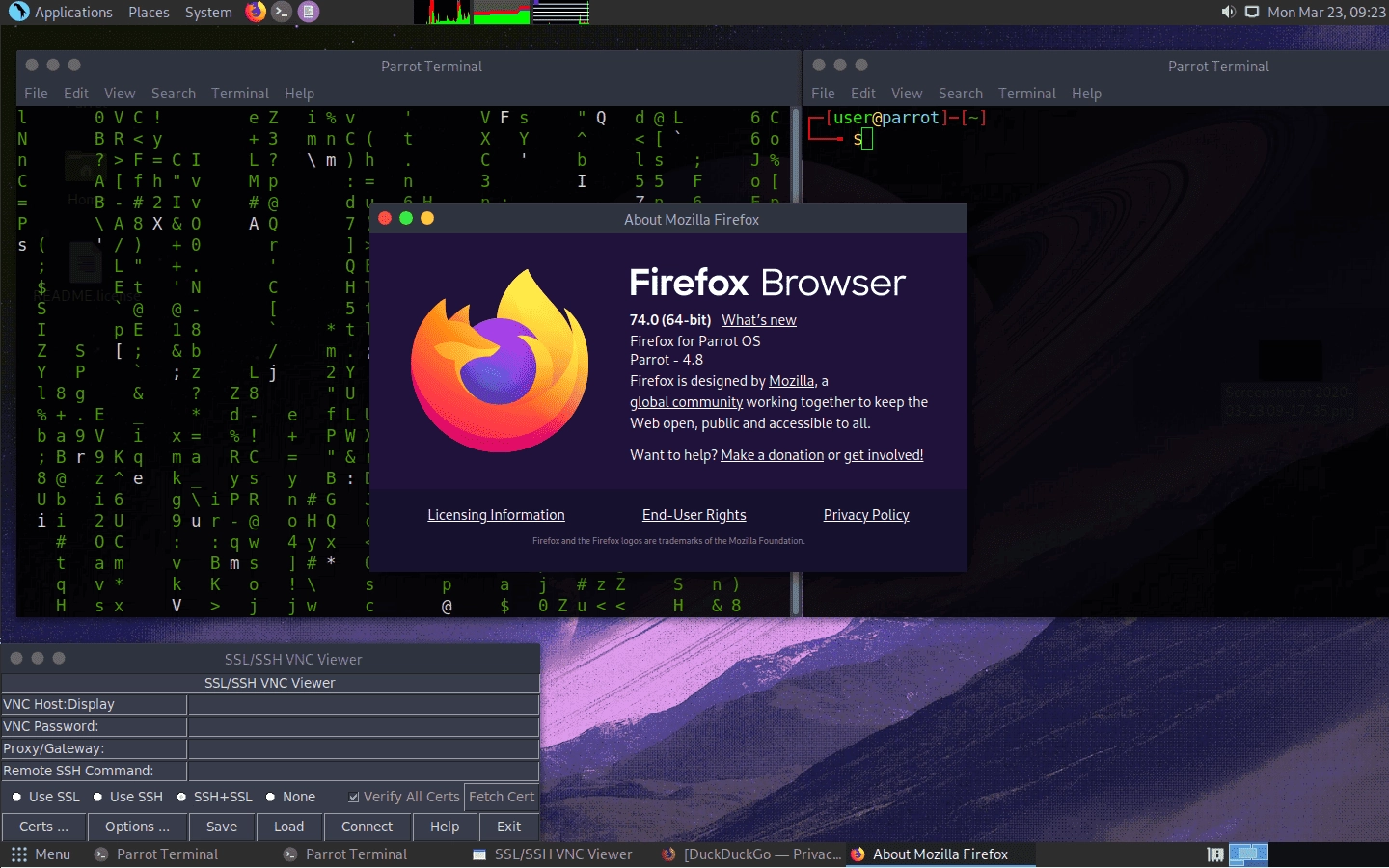 Как пользоваться Parrot Security OS 4.9 + netinstall x64-x32 1xDVD