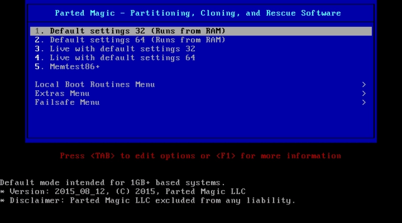 Как пользоваться Parted Magic 2015_08_12 1xCD