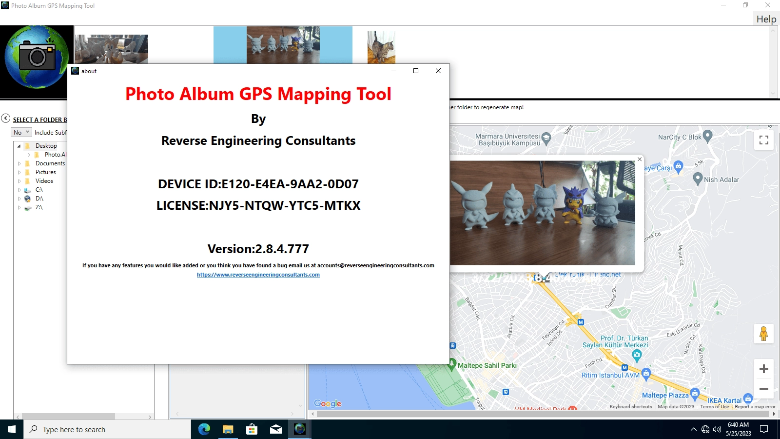 Как пользоваться Photo Album GPS Mapping Tool 2.8.4.777