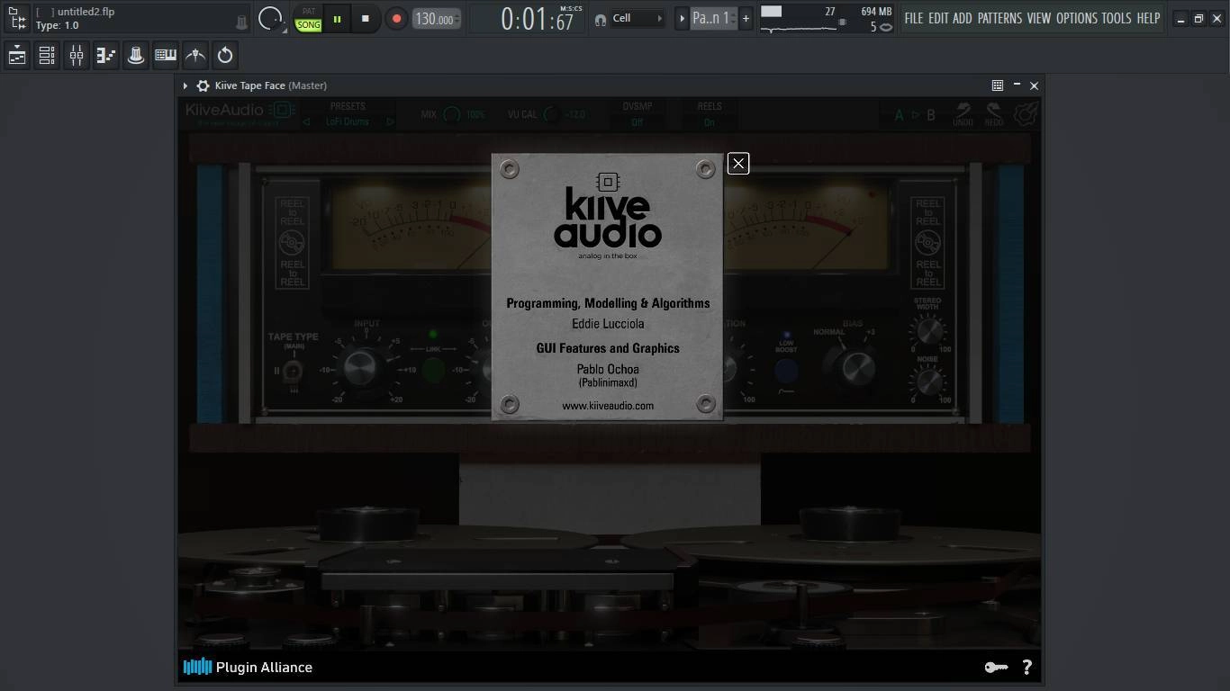 Как пользоваться Plugin Alliance & Kiive Audio - Tape Face 1.1.1 VST 3, AAX