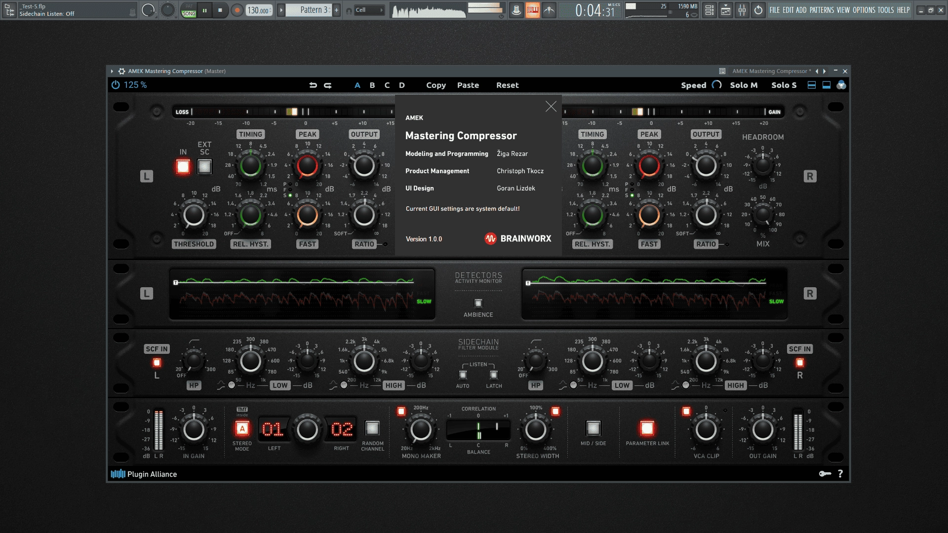 Как пользоваться Plugin Alliance - AMEK Mastering Compressor 1.0.0 VST, VST 3, AAX