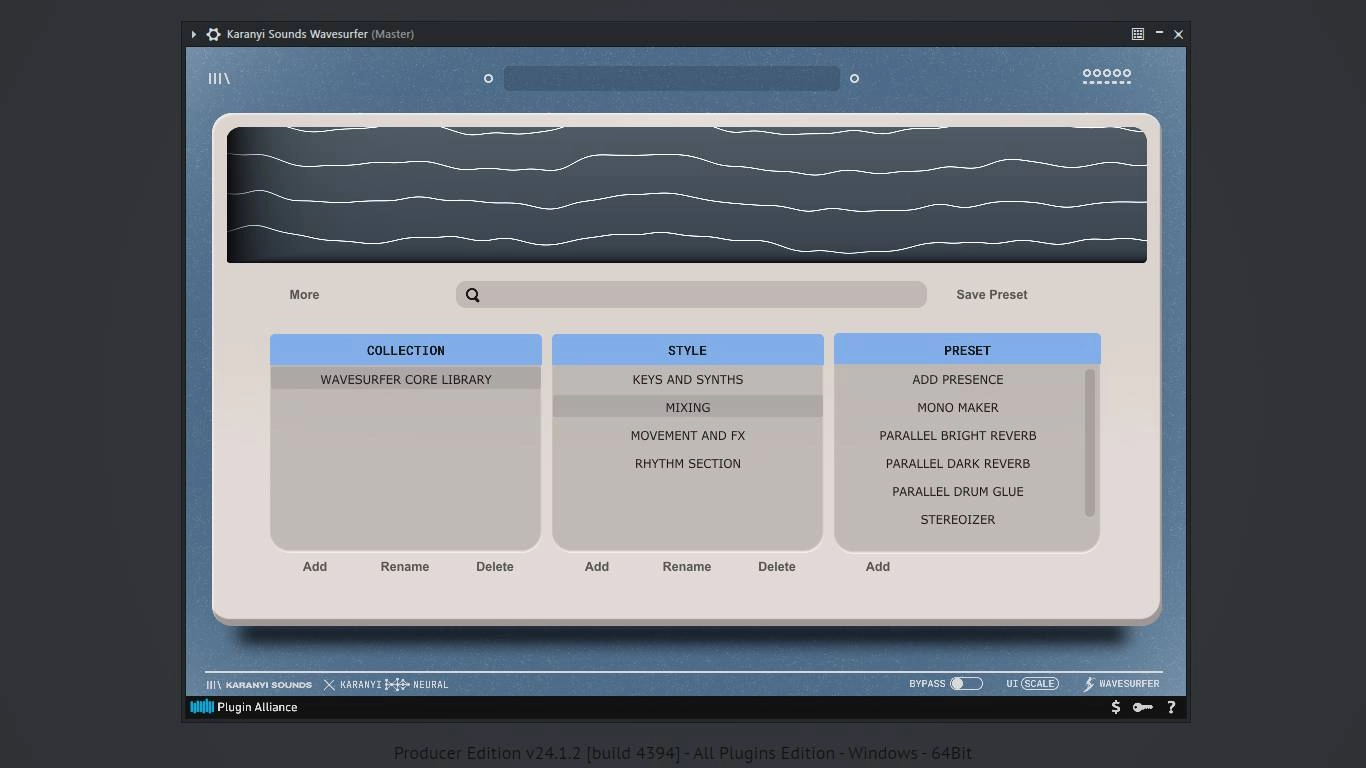 Как пользоваться Plugin Alliance - Karanyi Sounds Wavesufer 1.0.0 VST 3, AAX