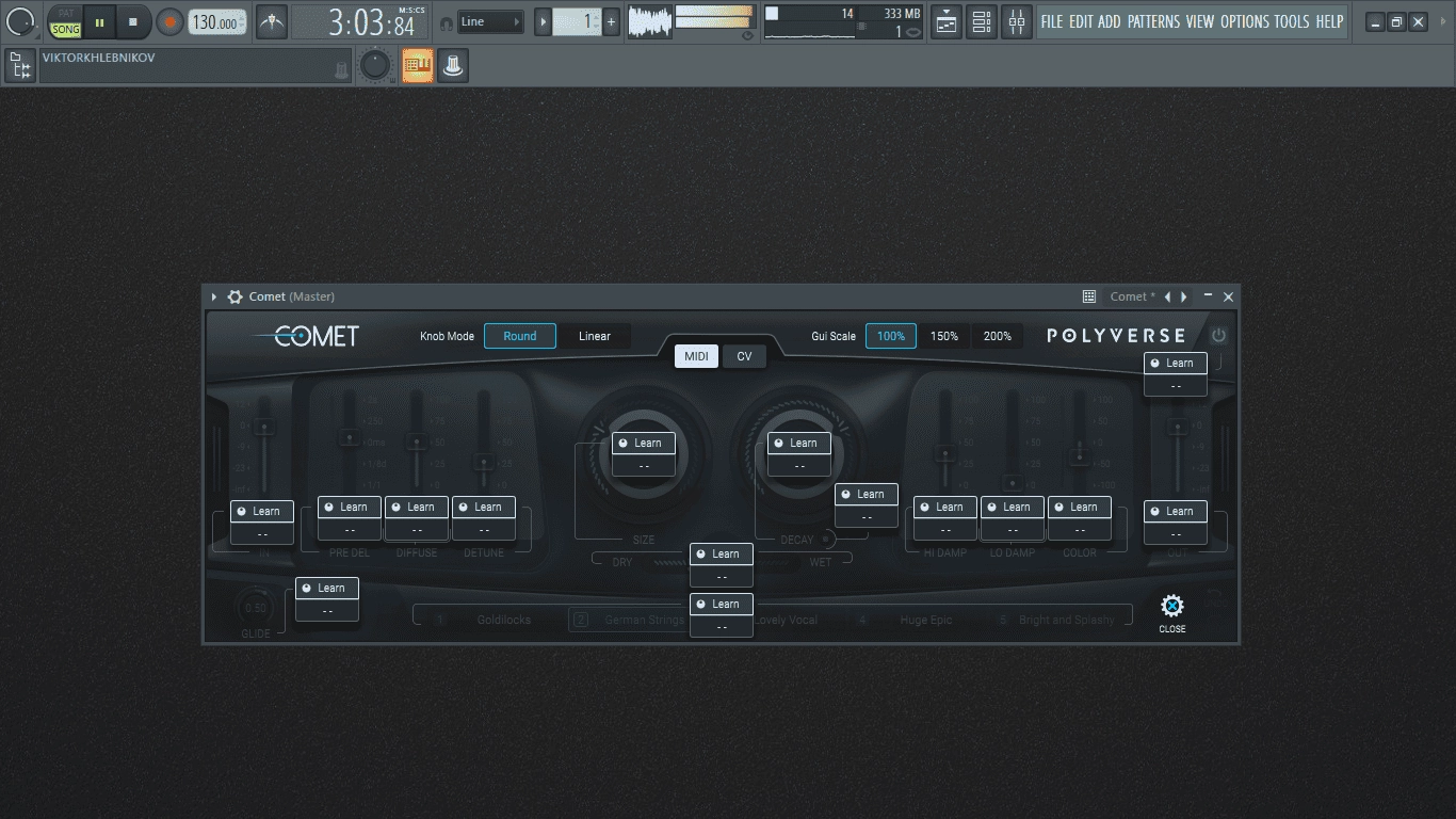 Как пользоваться Polyverse Music - Comet 1.1.11 VST, VST 3, AAX