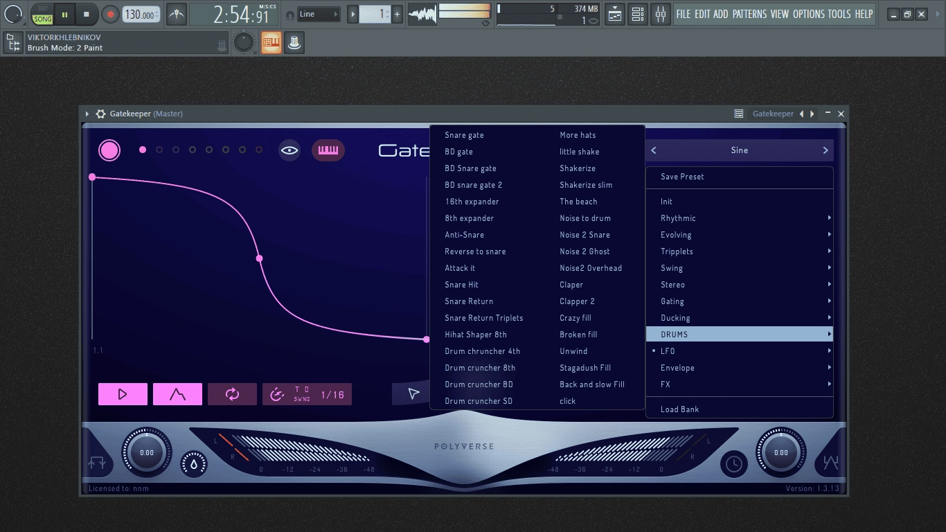 Как пользоваться Polyverse Music - Gatekeeper 1.3.13 VST, VST 3, AAX