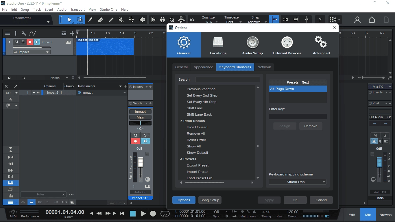Как пользоваться PreSonus Studio One 6 Professional 6.5.2