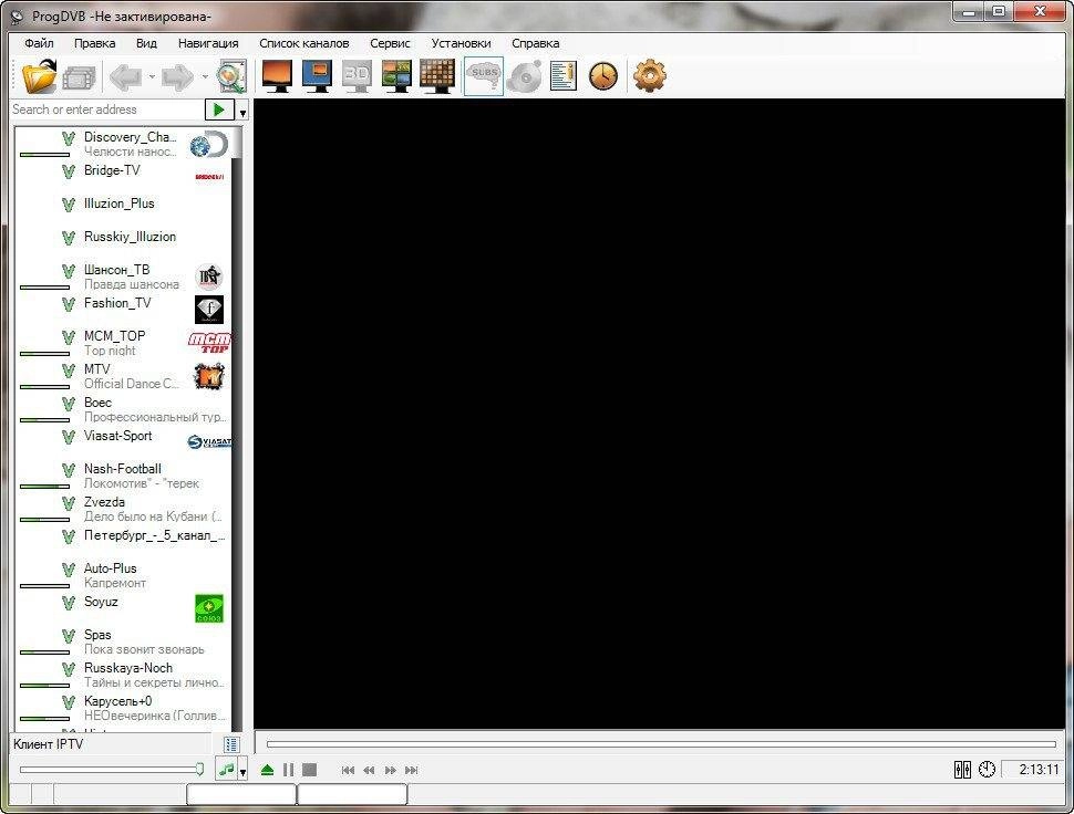 Как пользоваться ProgDVB 7.10.4 Professional Edition