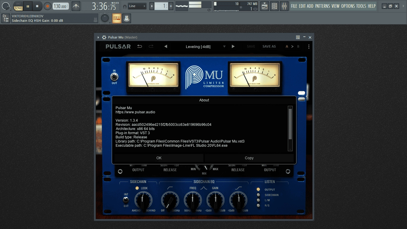 Как пользоваться Pulsar Audio - Mu 1.3.4 VST, VST3, AAX RePack by R2R