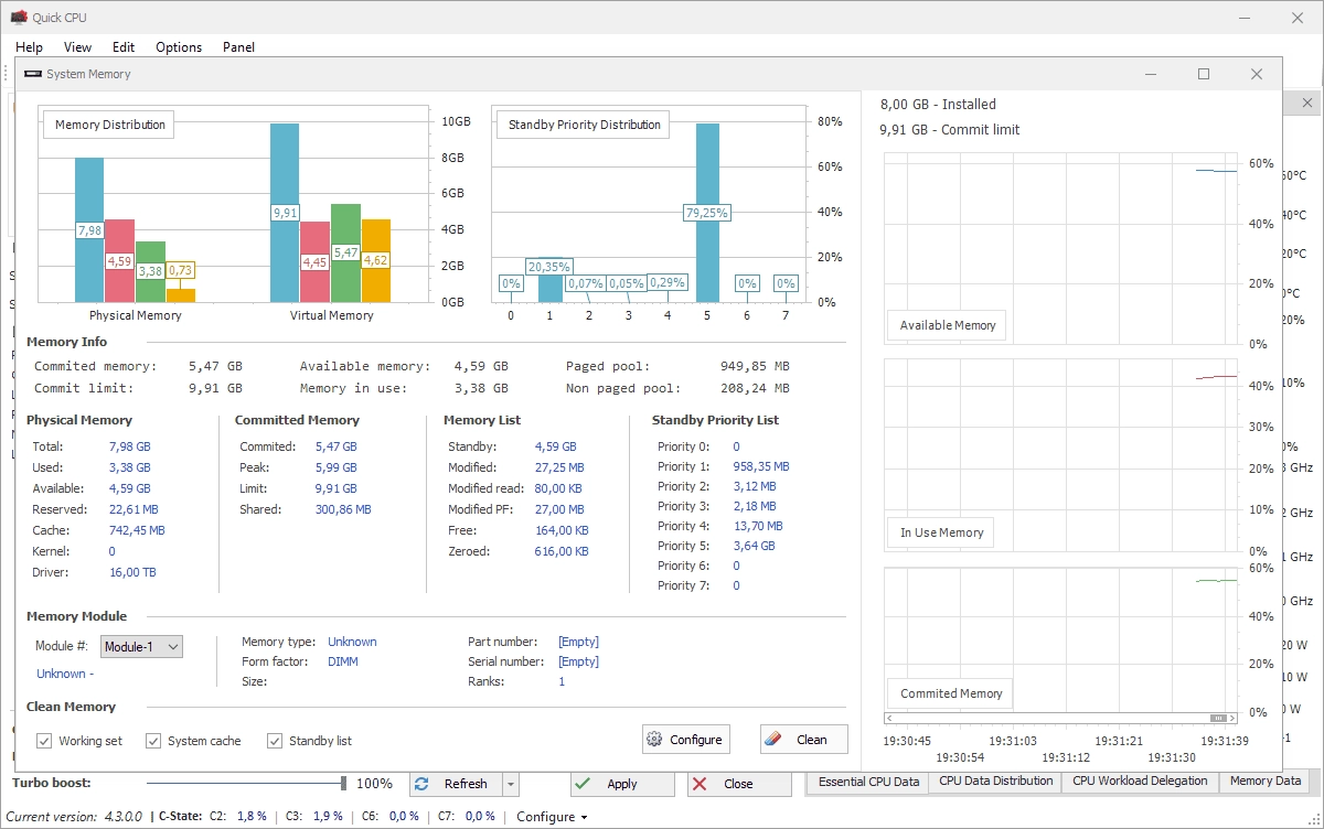Как пользоваться Quick CPU 4.10.0.0