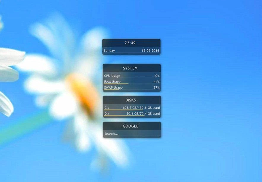 Как пользоваться Rainmeter 3.3.2 Build 2609 Final + Portable