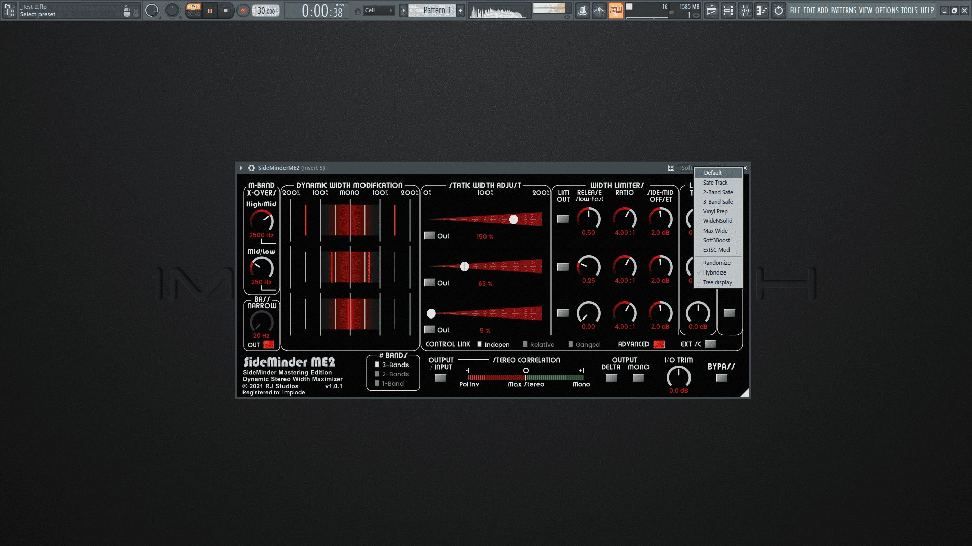Как пользоваться Raising Jake Studios - SideMinder ME2 1.0.1 VST, VST3, AAX