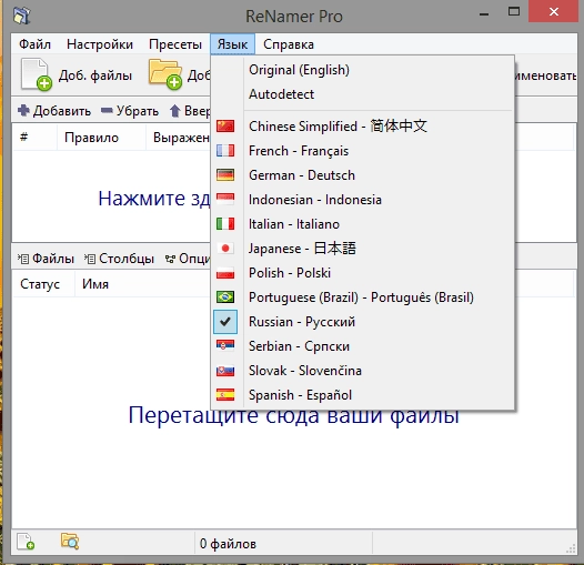 Как пользоваться ReNamer Pro 6.5 + Portable