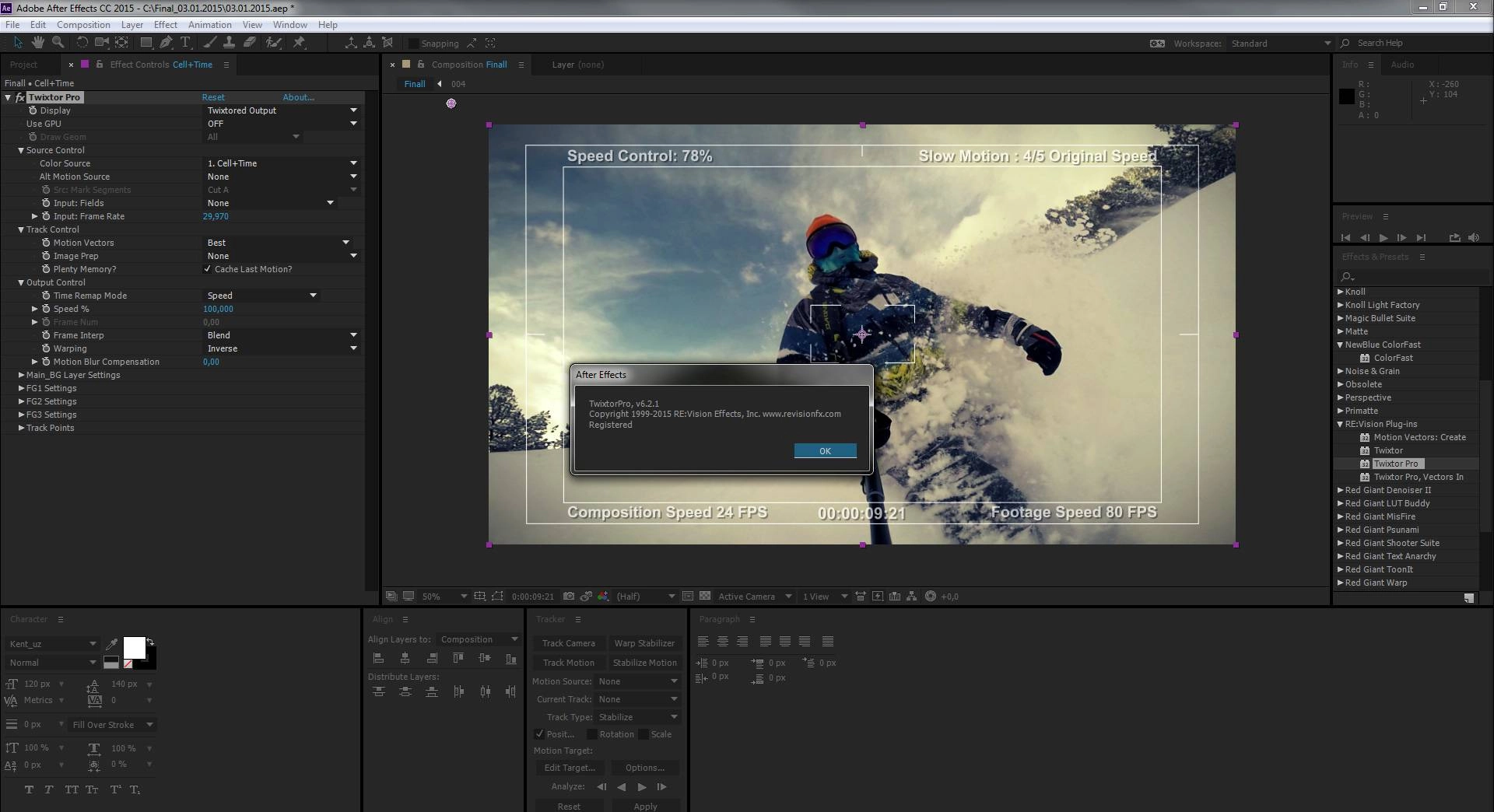 Как пользоваться Re:Vision Effects Bundle